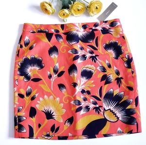 J. Crew Floral Skirt